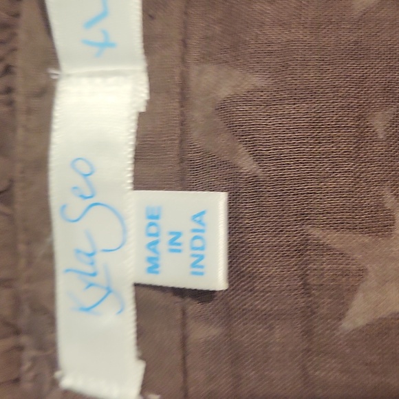 Kyla Seo Button-Up Blouse with Ruffle Trim And Embroidery - Picture 6 of 9